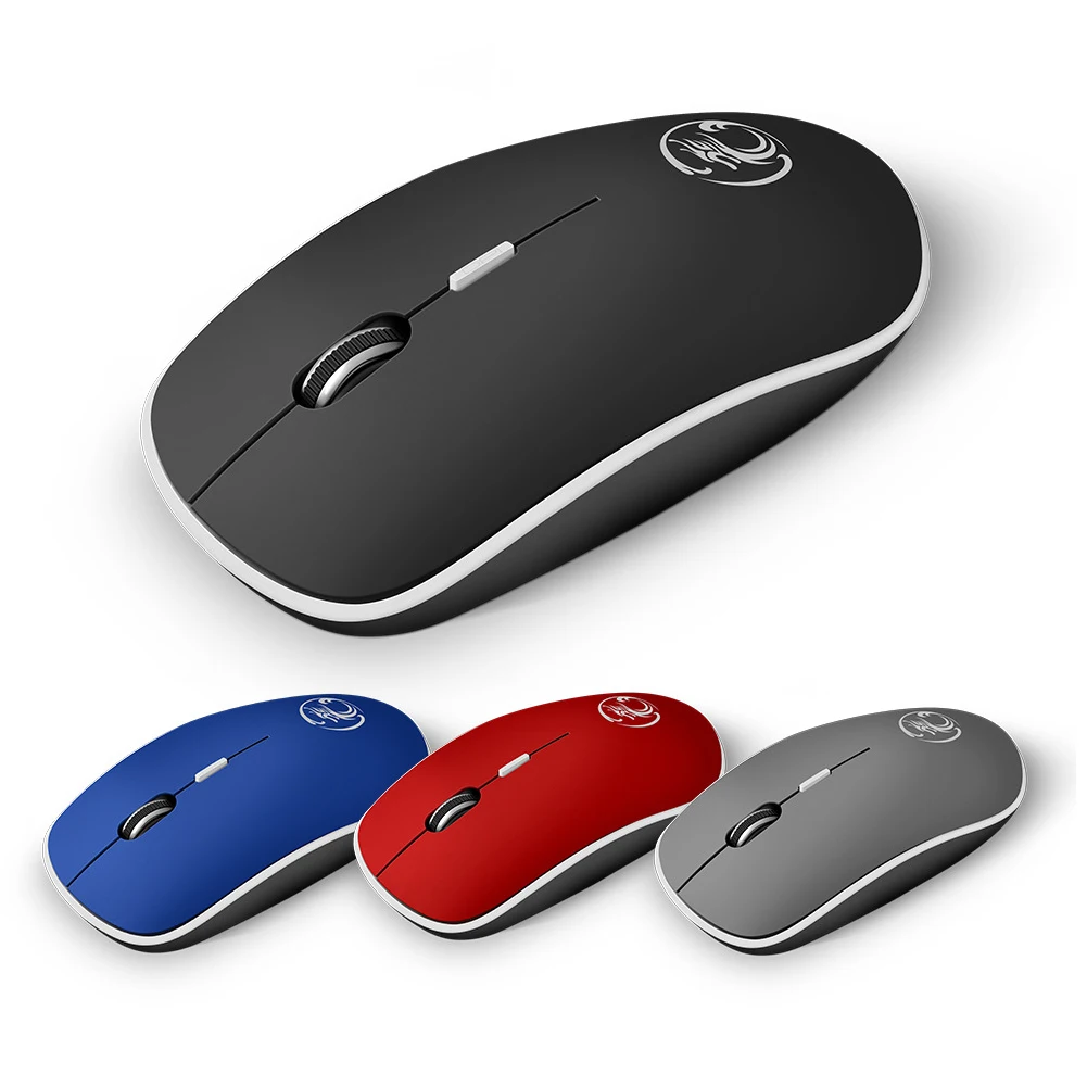 

Геймерская мышь RYRA 1600DPI 2,4 ГГц, беспроводная мышь, Офисная мышь, USB Бесшумная совместимая игровая мышь с 4 клавишами, 3-ступенчатый оптический ...