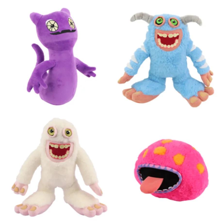 

My Singing Monsters Plush Toy Wubbox Maw Ghazt Rare Mammott Dolls Scary Concert Horror Toys For Boys Children Birthday Gift Toys