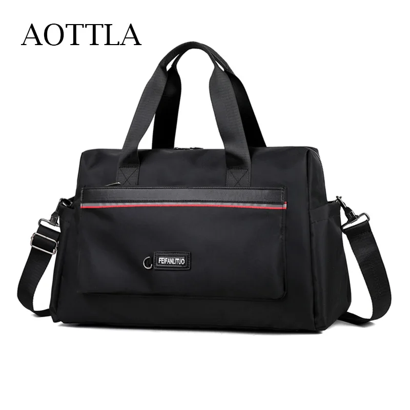 

AOTTLA Fashion Handbags Casual Outdoor Travel Bag Large Women's Bag High Quality Fitness Yoga Shoulder Bag Brand Messenger Bag