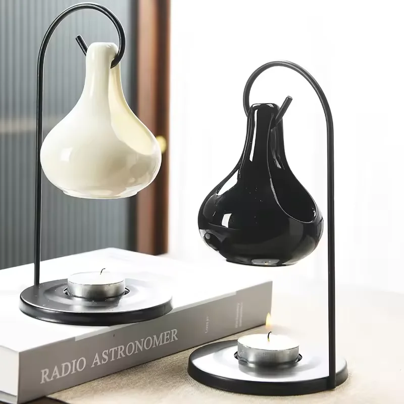 Керамические горелки для плавления воска с железной рамой эфирными маслами