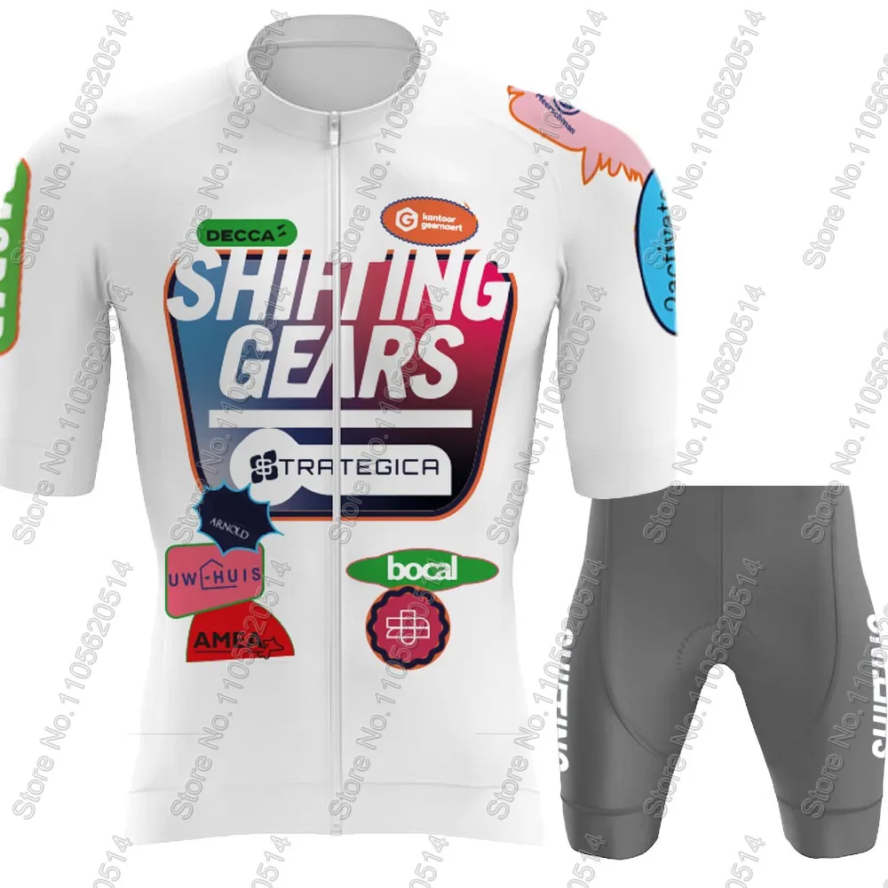 Комплект велоформы Shifting Gears Strategica 2026 для мужчин: джерси и шорты для шоссейного велосипеда, Бельгия, для MTB (art.: 3920db5aeda3d) - 3920db5aeda3d