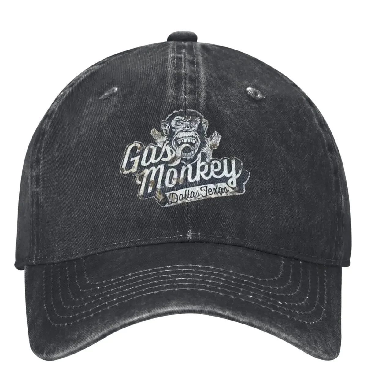 Бейсболка Gas Monnkkey Denniim с забавными животными унисекс мужская Кепка-тракер принтом