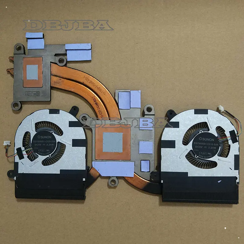 Вентилятор для радиатора процессора gpu для lenovo yoga 720-15 EG70050S1-C020-S9A