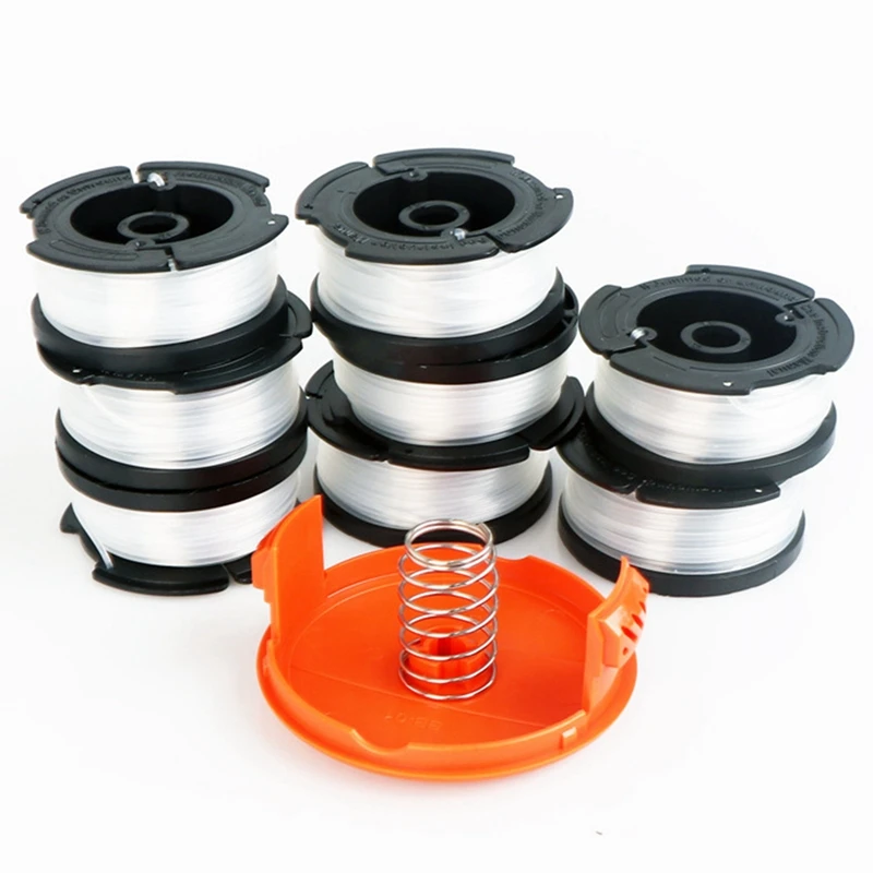 

AF-100-3ZP Mowing Head, Mowing Rope, Spool, Compatible With BLACKDECKER Lawn Mower Accessories