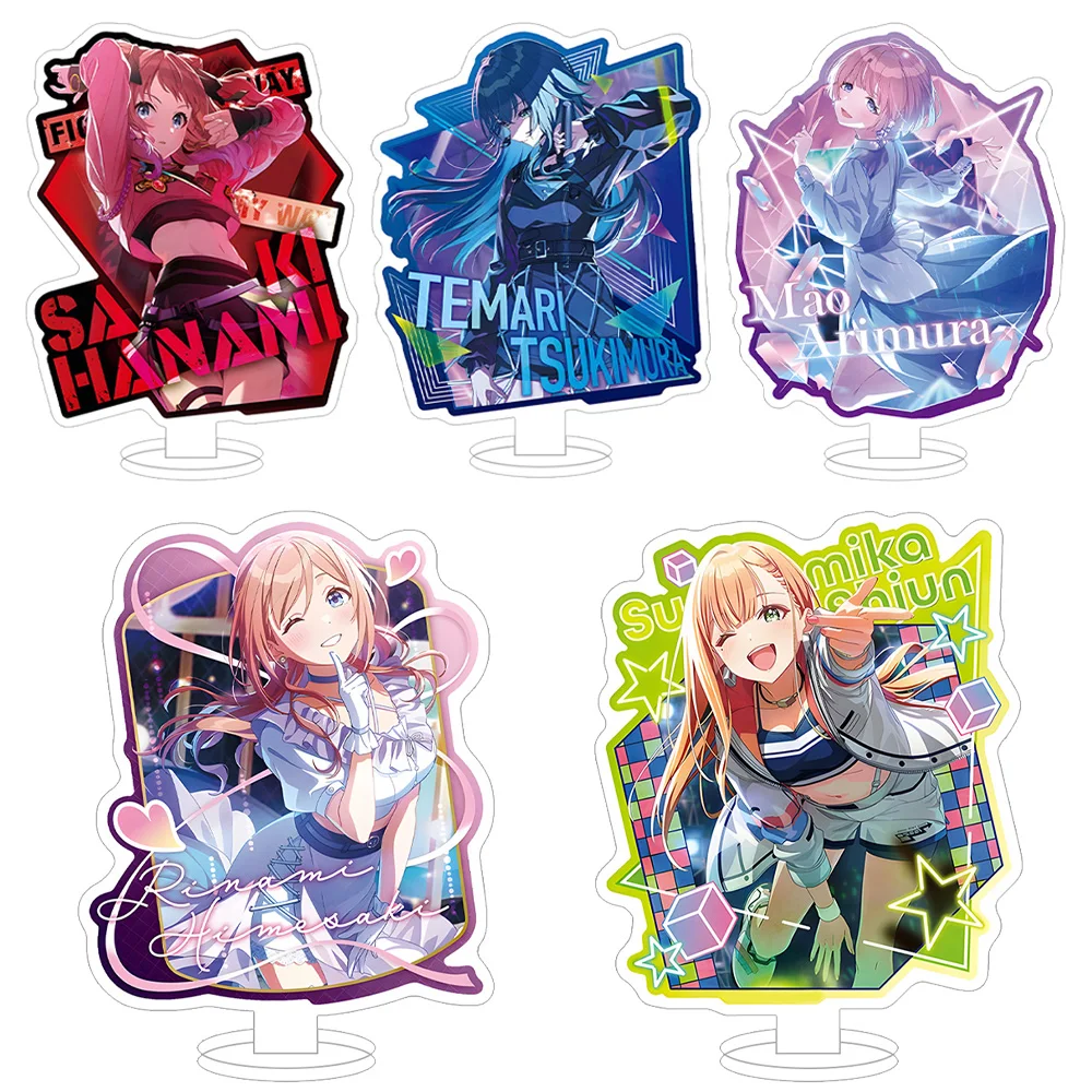 Фото Guo Xiao Luo THE iDOLM@STER Rinami Himesaki Hiro Shinosawa Sumika Shion Kotone Fujita China Kuramoto Акриловая подставка украшение для стола №1