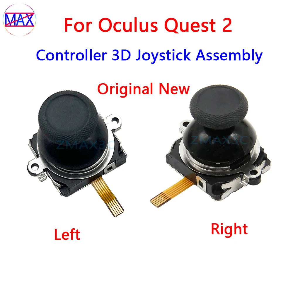 

Original 3D Joystick Assembly For Oculus Quest 2 Left Right Controller Repair Replacement Parts For Meta Quest 2 Handle Gamepad