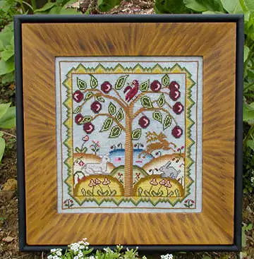 

Fruit trees on hillsides 36-37 embroidery kits, cross stitch kits,cotton frabric DIY homefun embroidery Shop1