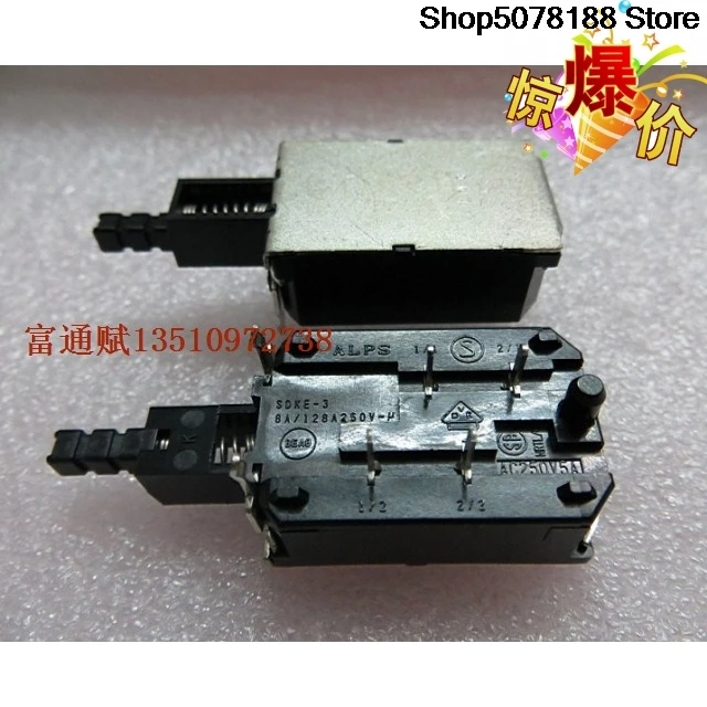 

Оригинальный японский переключатель питания для телевизора ALPS, 4-контактный SDKE-3 AC250C5/6A