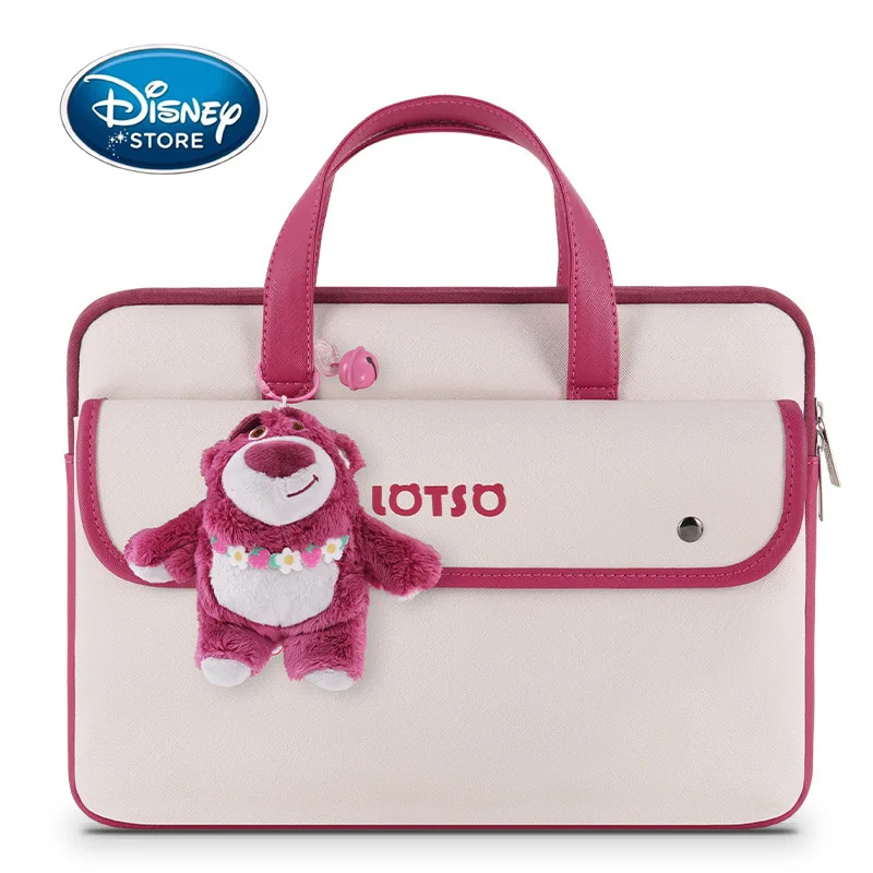 

Женский чехол для ноутбука Disney для Apple 13/14/15 дюймов, сумка для ноутбука, мультяшная сумка для Лотто с плюшевыми куклами