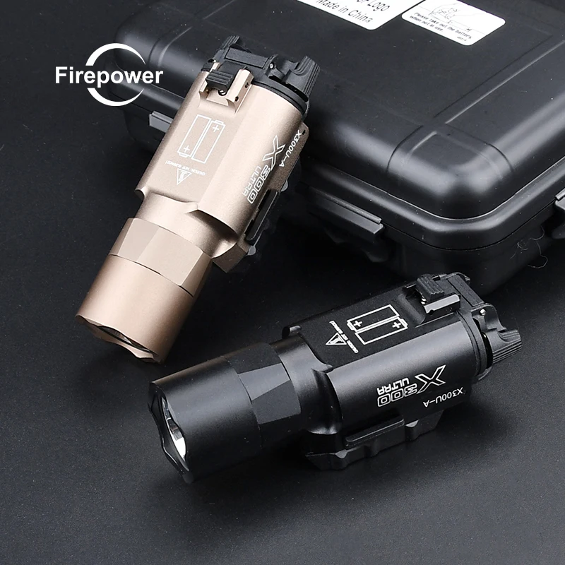 Тактический фонарь X300 Ultra X300U свет для разведчика оружие светильник пистолет G Glock