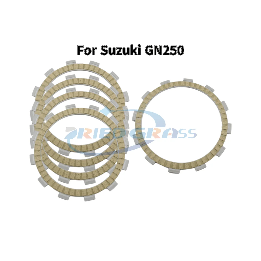Диск сцепления мотоцикла 4 + 1 детали для Suzuki DR250 GN250 Final 250 DL250 GSR250 GSX250 GW250 GZ250 ST250 TU250 VL