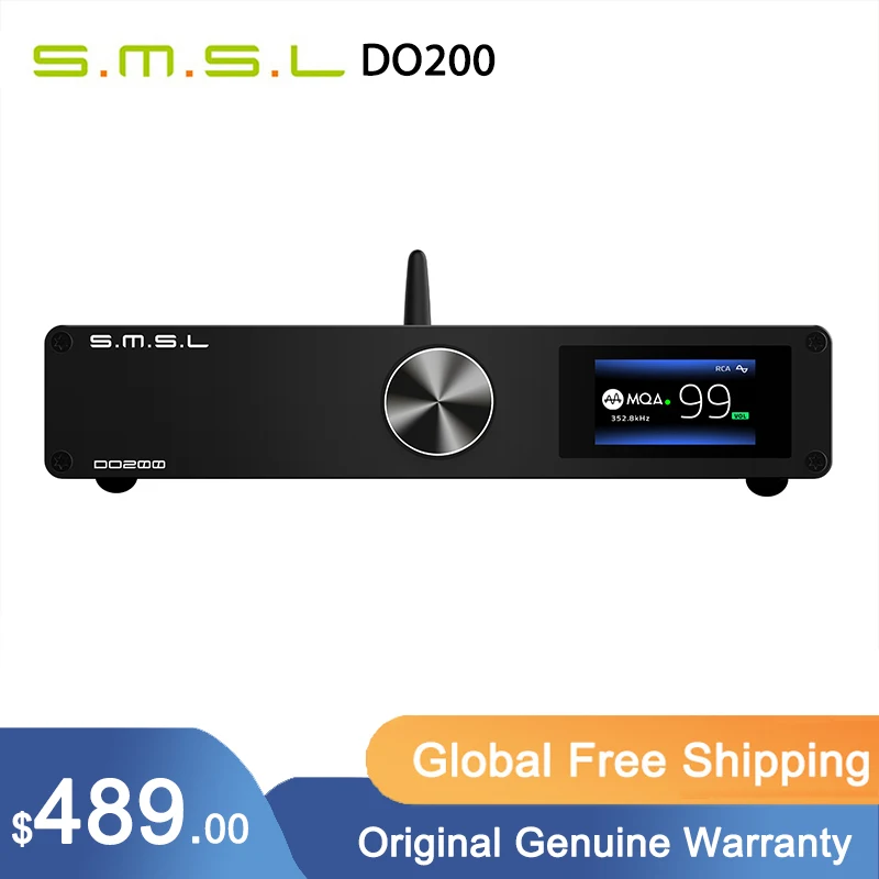 SMSL DO200 MQA аудио DAC ES9068AS * 2 XMOS Bluetooth 5 0 полное декодирование OPA1612 op amps DSD512 768KHZ 32Bit CD