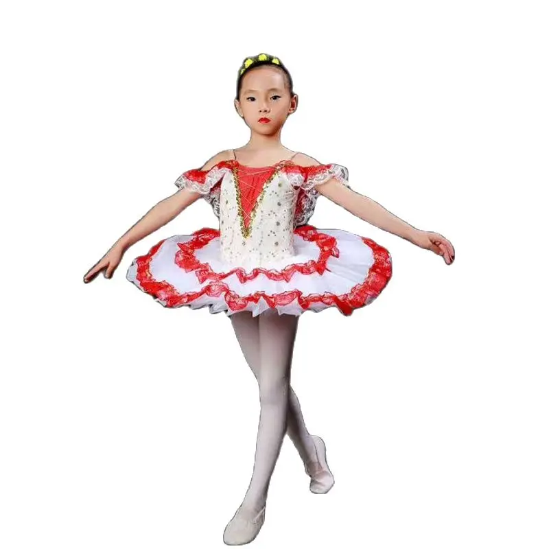 

Новое поступление, профессиональная балетная пачка для девушек и женщин, сценический наряд, балетные танцевальные костюмы, балетная пачка