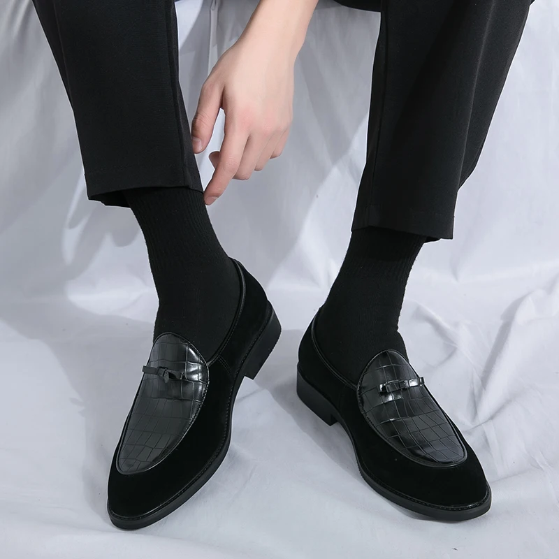 Туфли Lefu мужские из натуральной кожи классические в британском ретро стиле сезон