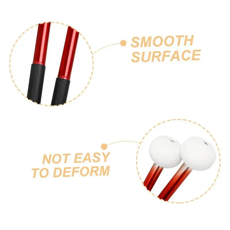 Фото Барабанные палочки FSTE: Профессиональные аксессуары для ударных инструментов, палочки для тимпанов, аксессуары для музыкальных инструментов №5
