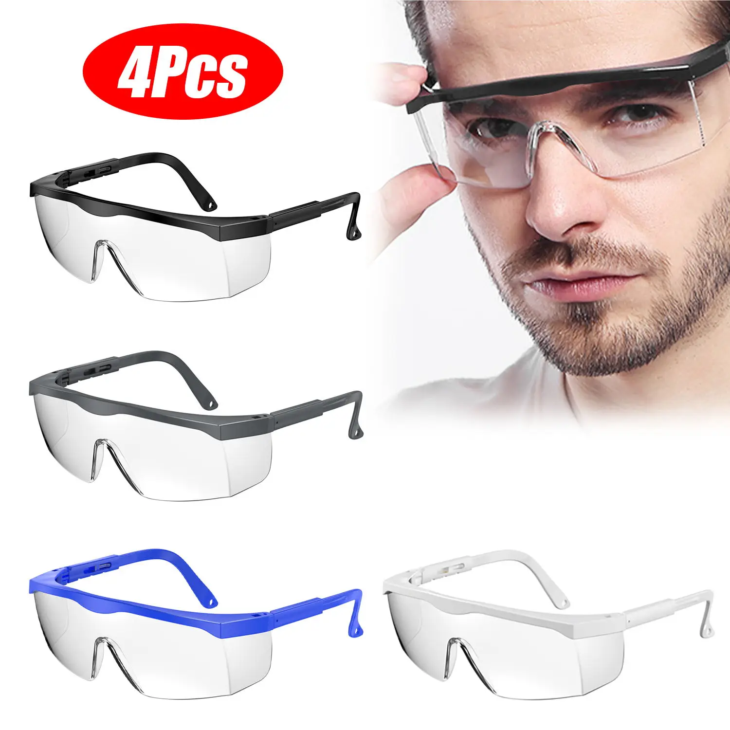 Защитные очки против царапин противотуманные брызги CE Ansi Z87 защита глаз UV400