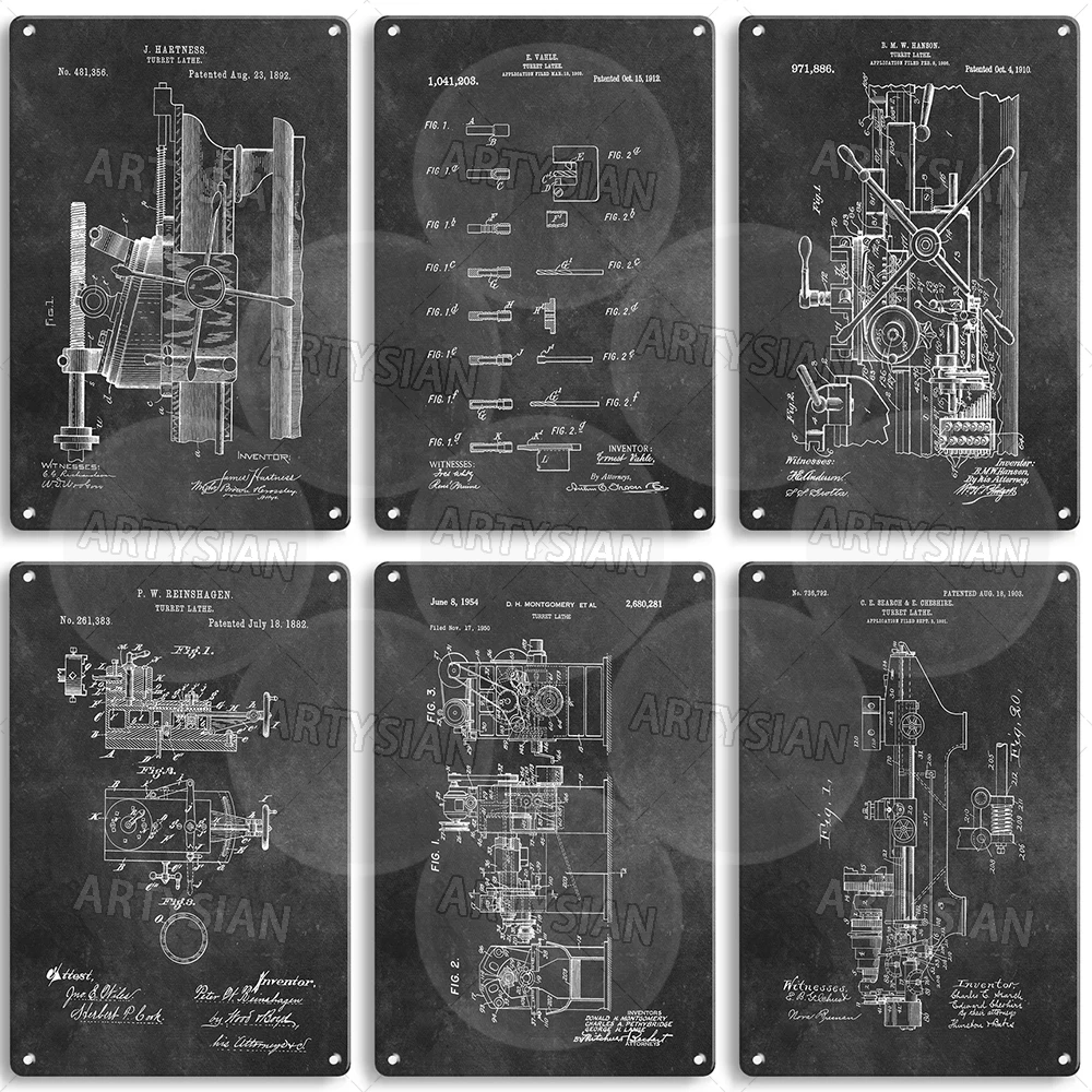 Артизийский токарный станок патенты Металлическая лампа автоматический