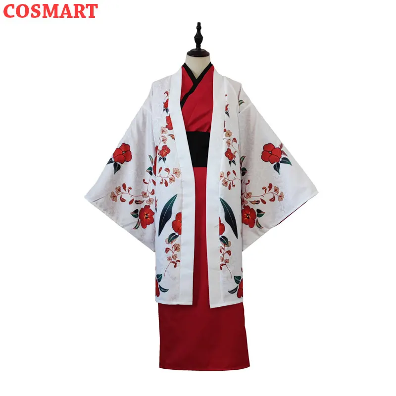 

COSMART Vtuber Nijisanji Luxiem Vox Akuma New Year Kimono Cosplay Costume Uniform Men Halloween Carnival Party Outfit 2022