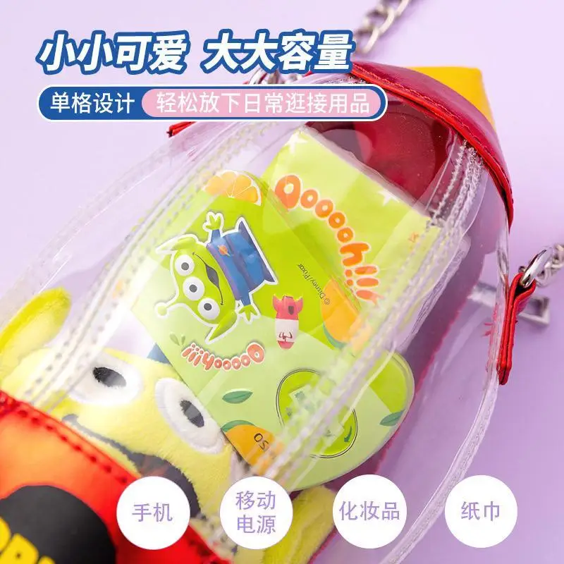 Disney Pixar Three-Eyed Boy Series Rocket Bag One Shoulder Messenger Chain Bag Bags for Women  Beach Bag