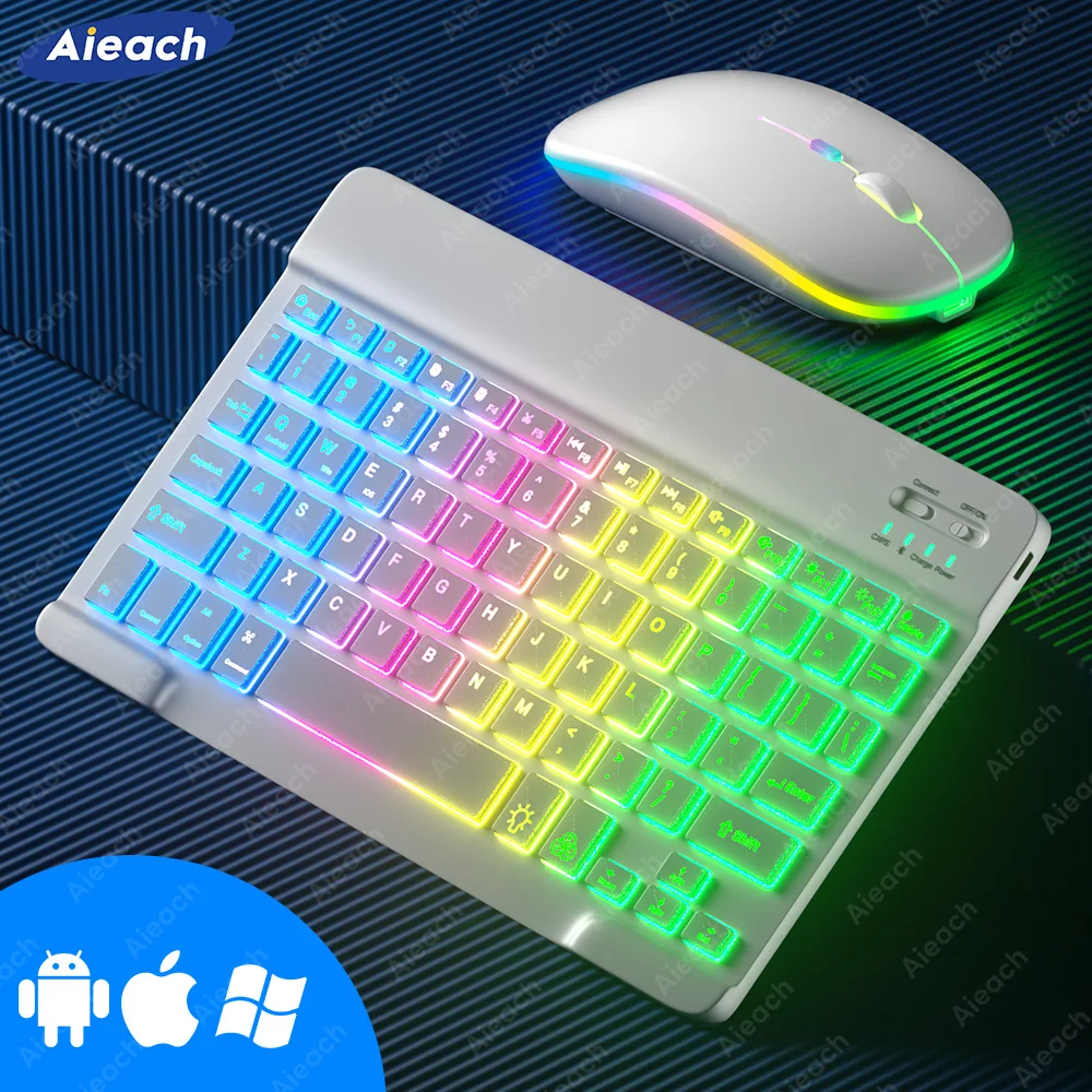AIEACH Bluetooth-совместимая клавиатура для планшета