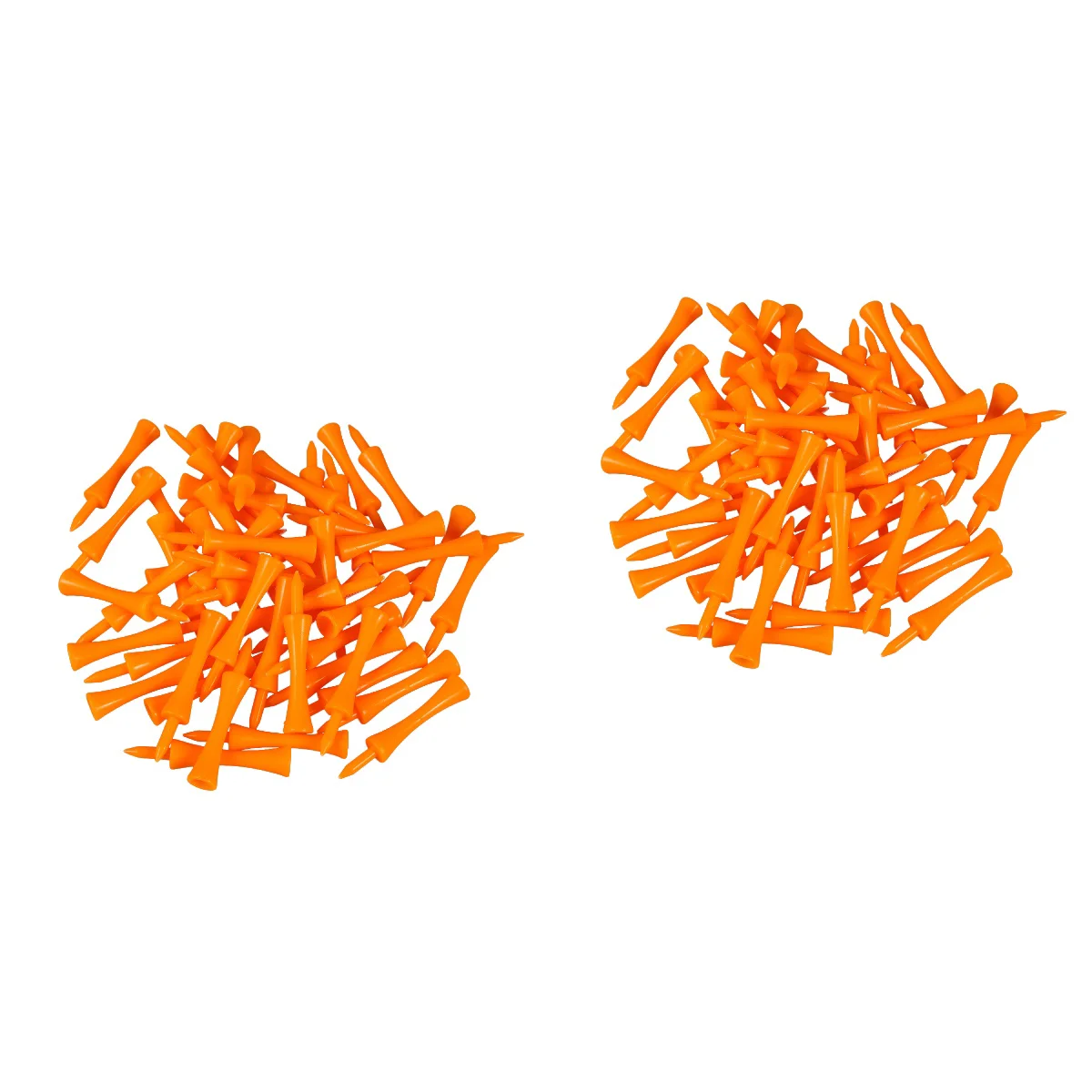 

100 70mm Large Castle Tees (Orange)