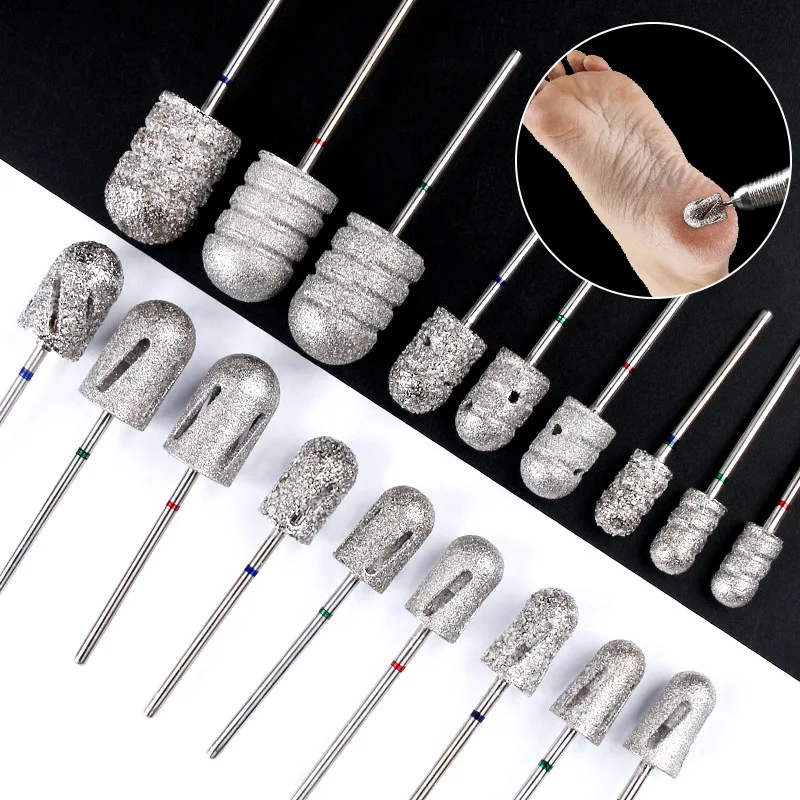 

Nail Art Drill Bits Round Sanding Grinding Head For Foot Care Tool Callus Clean Cuticle Pedicure Nail Accessories Tools