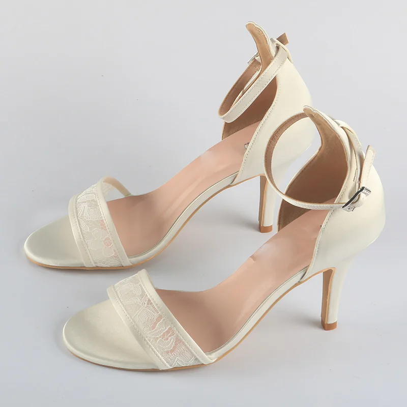 Женские свадебные босоножки Venus с ремешком на щиколотке 8 5 см/8 см/9 см