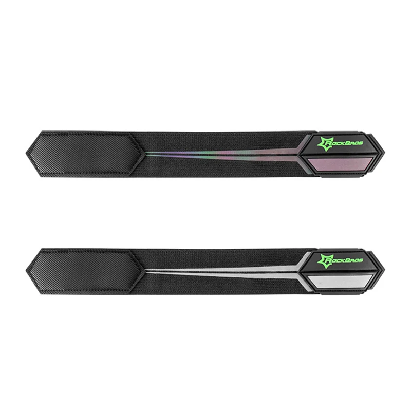 

ROCKBROS Bicycle Pant Belt Clip Reflective Belt Sports Trousers Belt Safety Running Bike Spirituality Light Belt