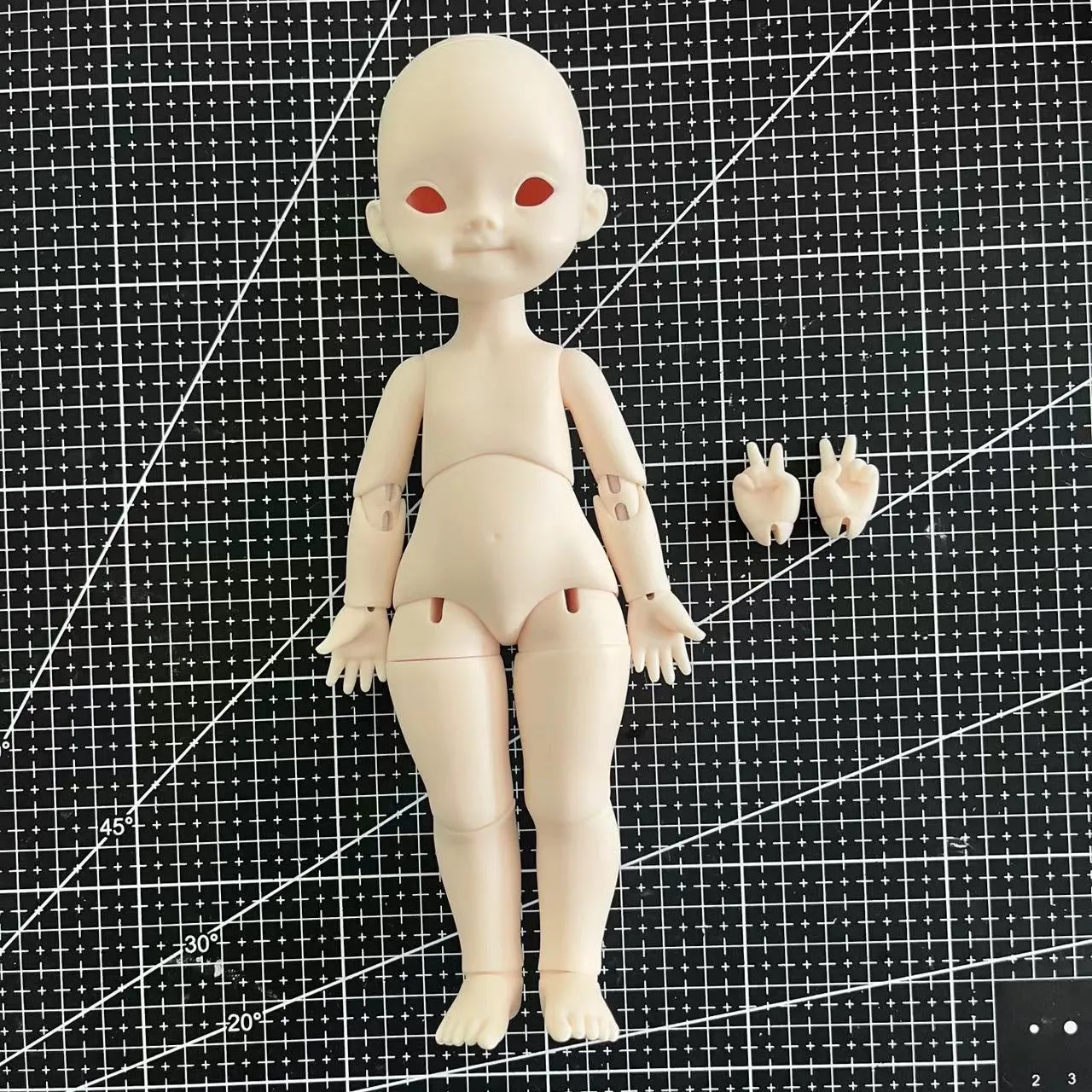 Qcutedolls Dawn Qbaby big fish bodydiandian blythe ob22 ob24 ACGN анимационная смола для девочек тела DIY