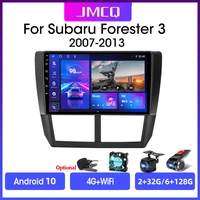 jmcq 9 4gwifi 2din android 10 car radio multimidia video player gps navigation for subaru forester 3 sh 2007 2013 head unit