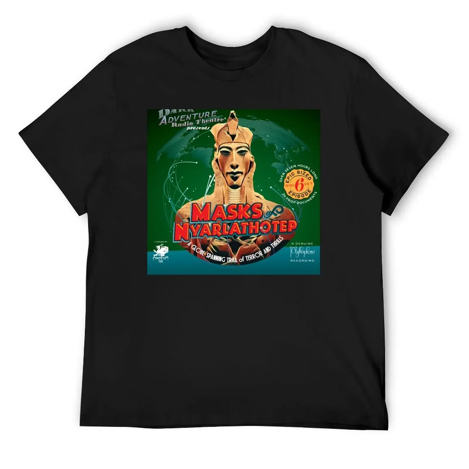 ДАРТ? : Футболка Masks of Nyarlathotep рубашки с рисунком футболки рэпера мужская футболка