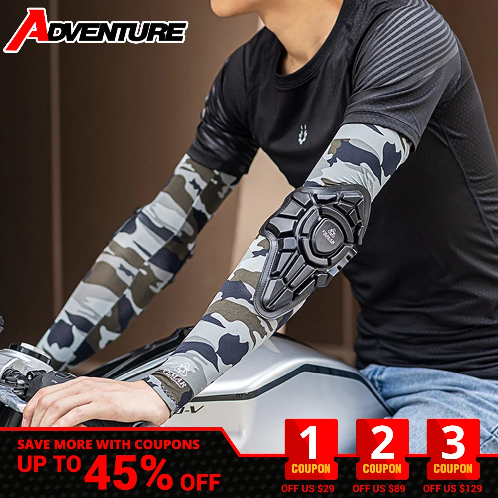 

Мотоцикл локоть Psds Защитное снаряжение на локоть для мотокросса Летний Шелковый рукав Защита для езды на мотоцикле защита для езды на откры...