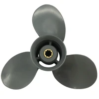 boat propeller 9 14x12 fit for honda outboard 20hp 3 blades aluminum prop 8 tooth propel rh oem no 58130 zv7 000za 9 25x12