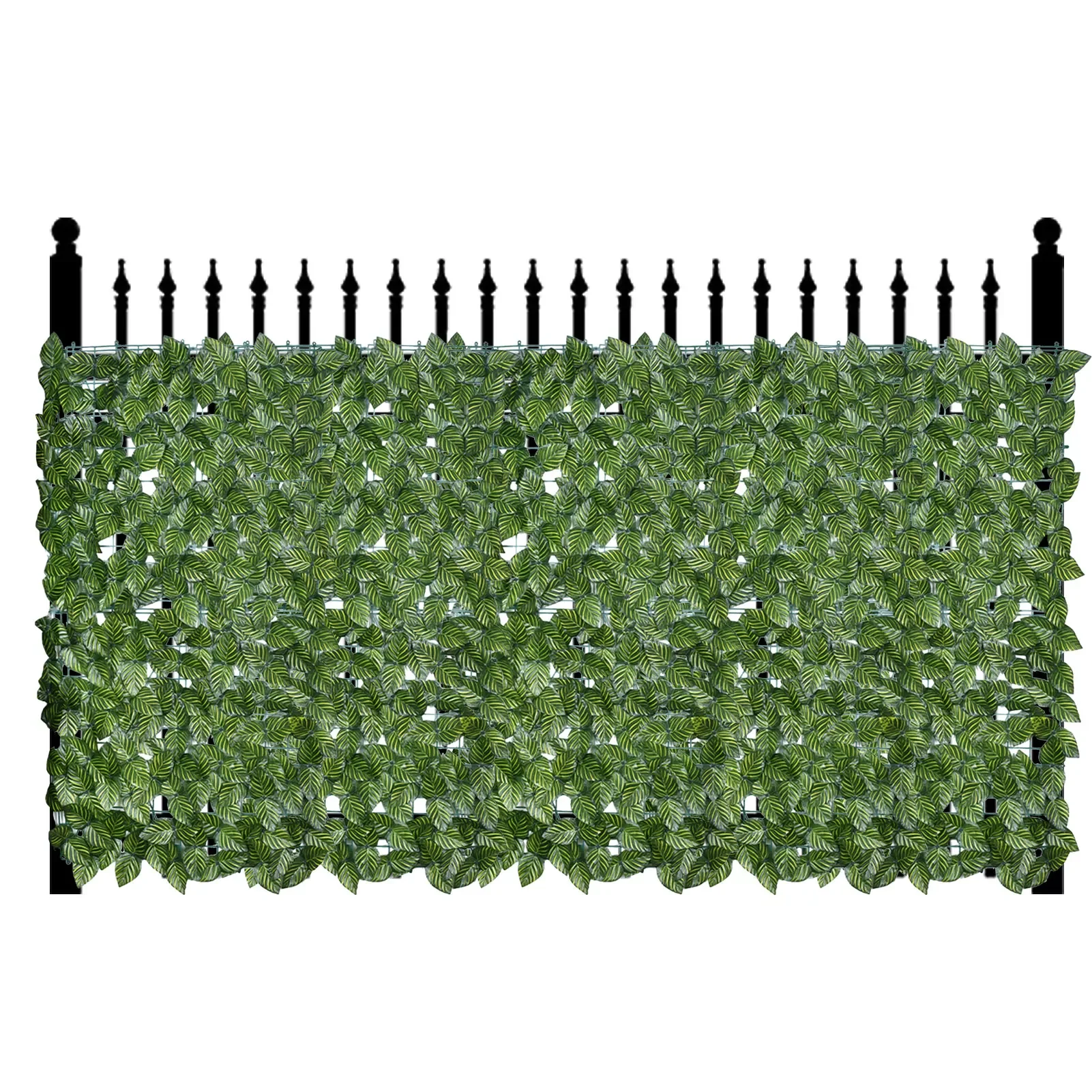 

Artificial Ivy Fence Plant Wall 0.5x3m Panels Topiary Hedge Plant Fake Screen UV Protected for Garden Balcony Fence Backyard