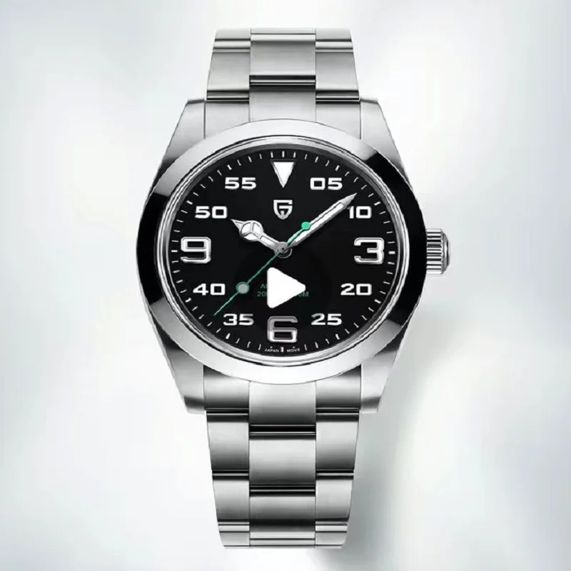 

Роскошные мужские часы s часы с сапфировым стеклом EXP Gmt с белым циферблатом мужские спортивные наручные часы с датой Мужские часы с складной...