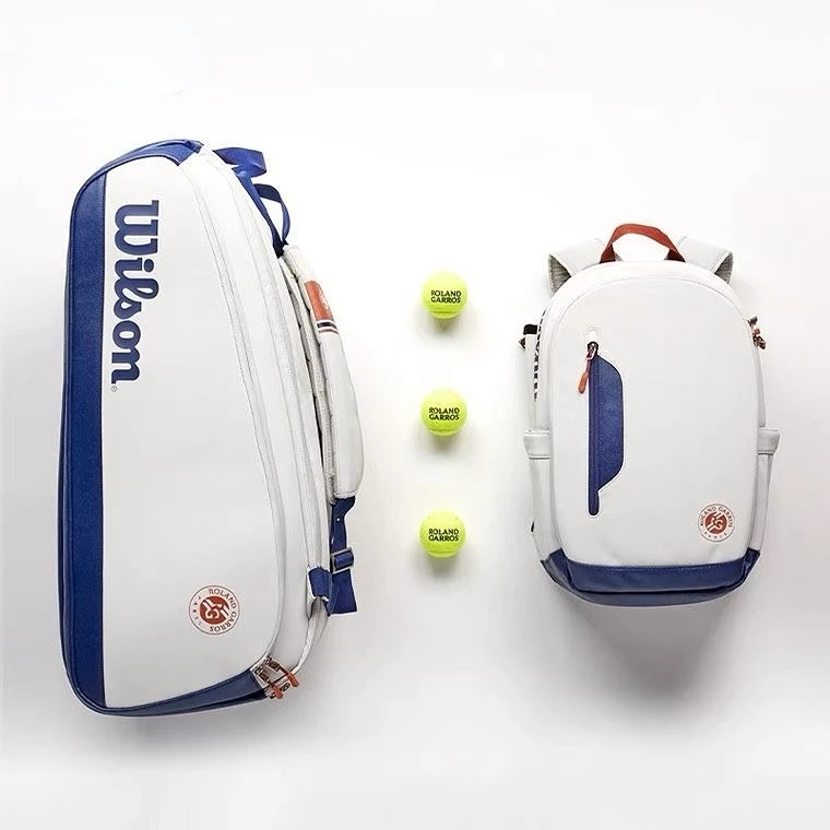 Tennis Bag Tour Travel Sports Bag Multifunctional Backpack Professional French Tennis Series 9 Rackets Sports Bags