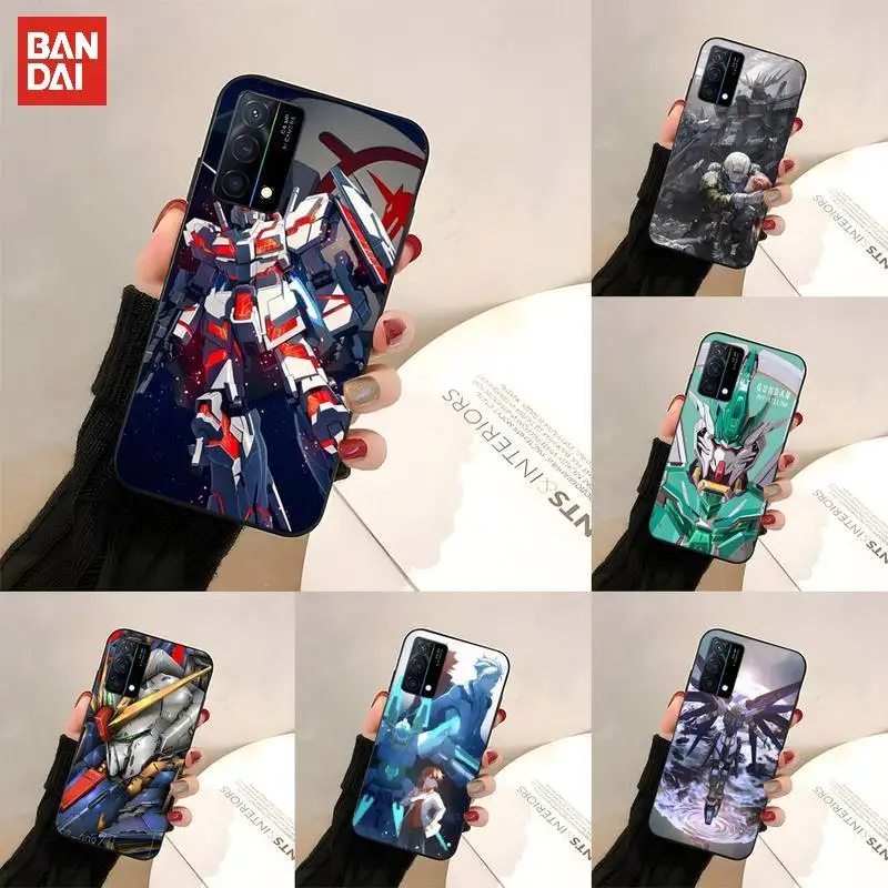 

Mobile Suit Gundam Anime Phone Case for OPPO A39 A57 A5 71 A59 37 A73 A83 A73S A11X A75 A7X A77 F3 F11 One Plux 6 5T 5 Cover