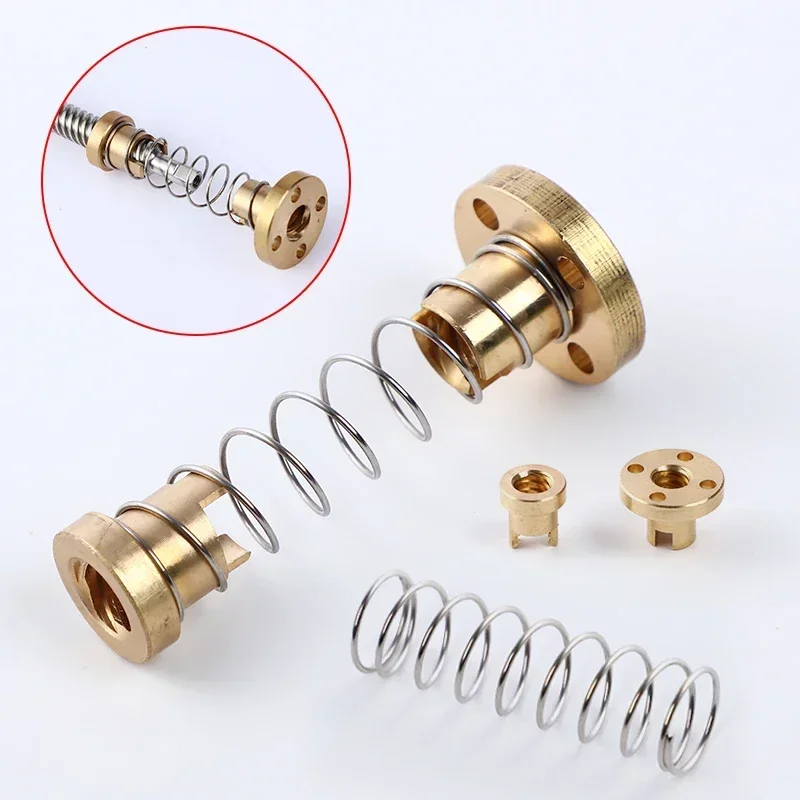 Набор направляющих для ходовых винтов 3d Pinter T8 150 200 250 300 400 500 мм KP08 Вертикальный