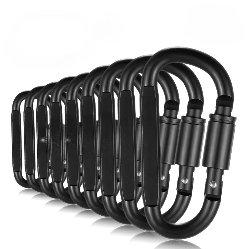 

Карабин с D-образным кольцом для выживания, 10 шт.