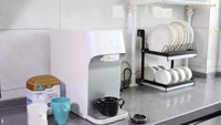 korea desktop hot and cold warm water smart uv water purifier