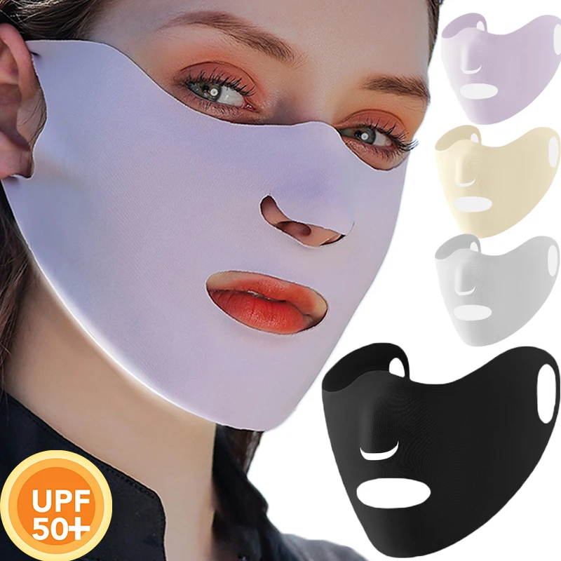 Summer Anti-uv Protection Cycling Face Cover Women Breathabl
