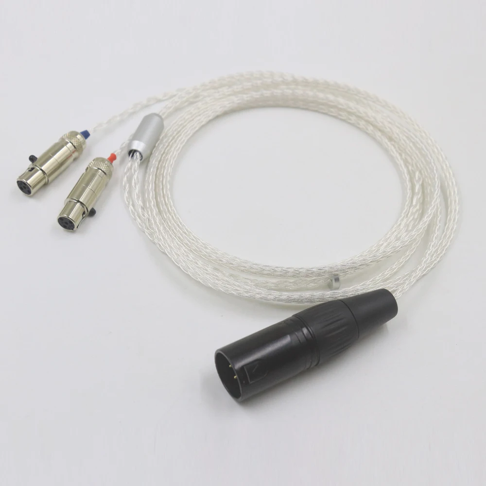 Сменный кабель для наушников 2 5 мм 4 6 XLR