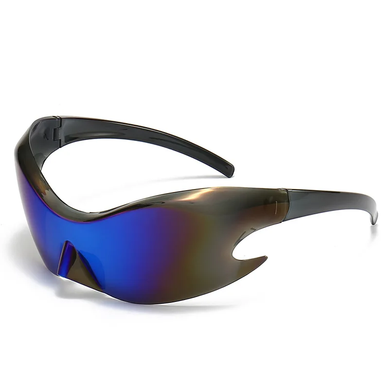 

New Brand Designer Rimless Sunglasses Women Snake Rays UV400 Luxury Vintage Lady Shades Girls Travel Party Glasses