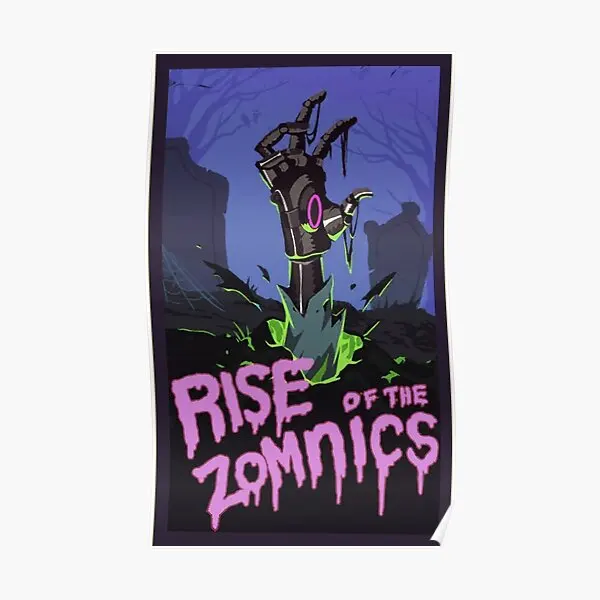 

Rise Of The Zomnic Poster Home Mural Art Picture Funny Painting Decoration Modern Print Vintage Decor Wall Room No Frame