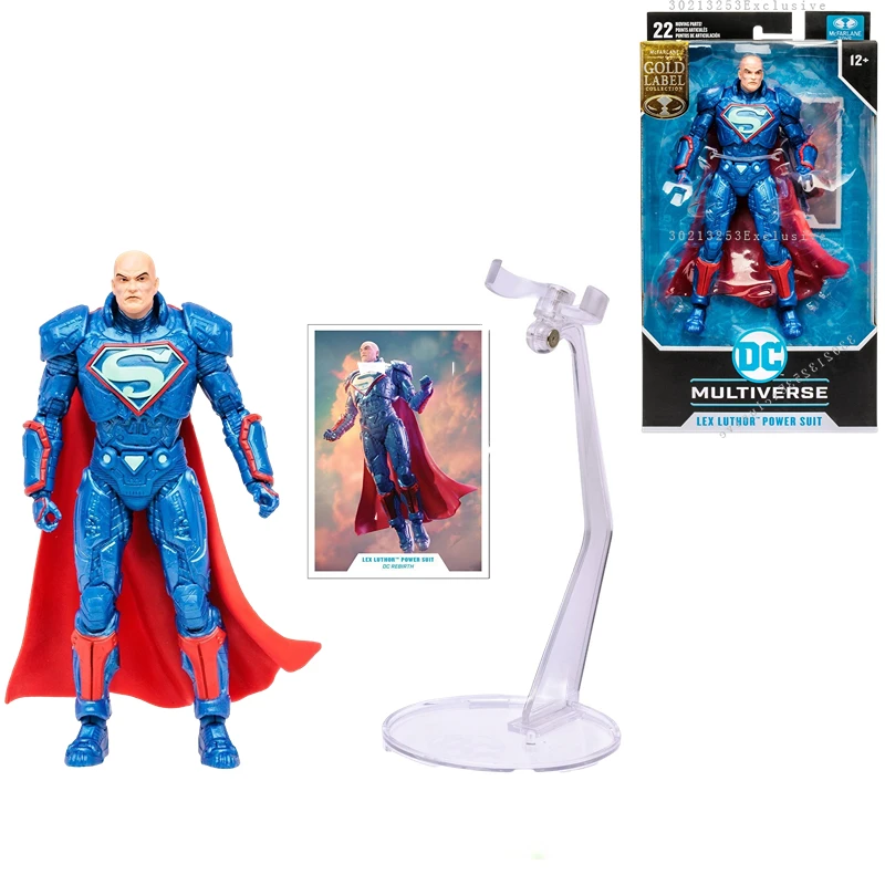 

Женская Подлинная кукла МакФарлейн SDCC 2022 Супермен Лютор подвижная коллекция кукол хобби