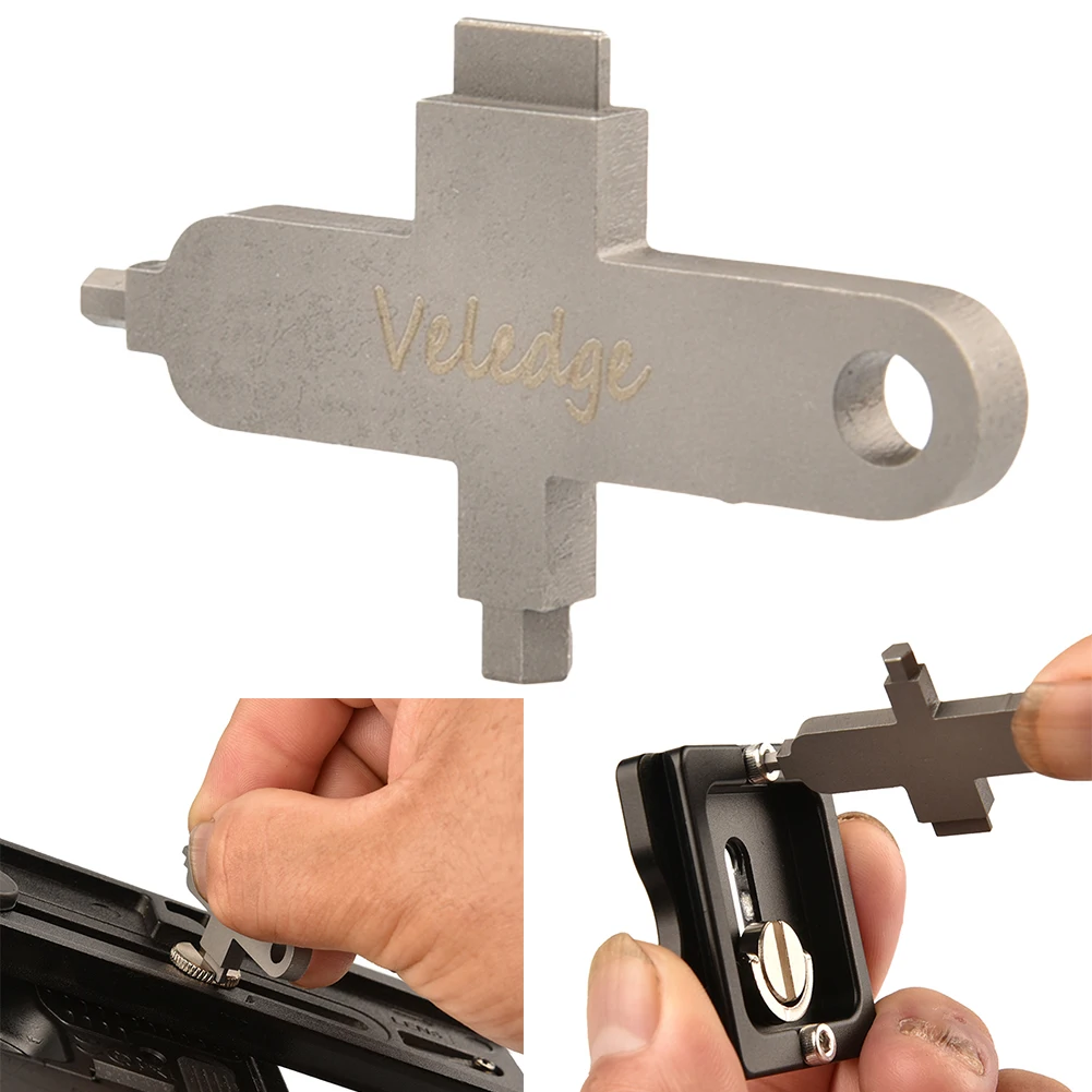 Пластина для камеры EDC с шестигранным ключом M4 M2.5, отвертка с ...