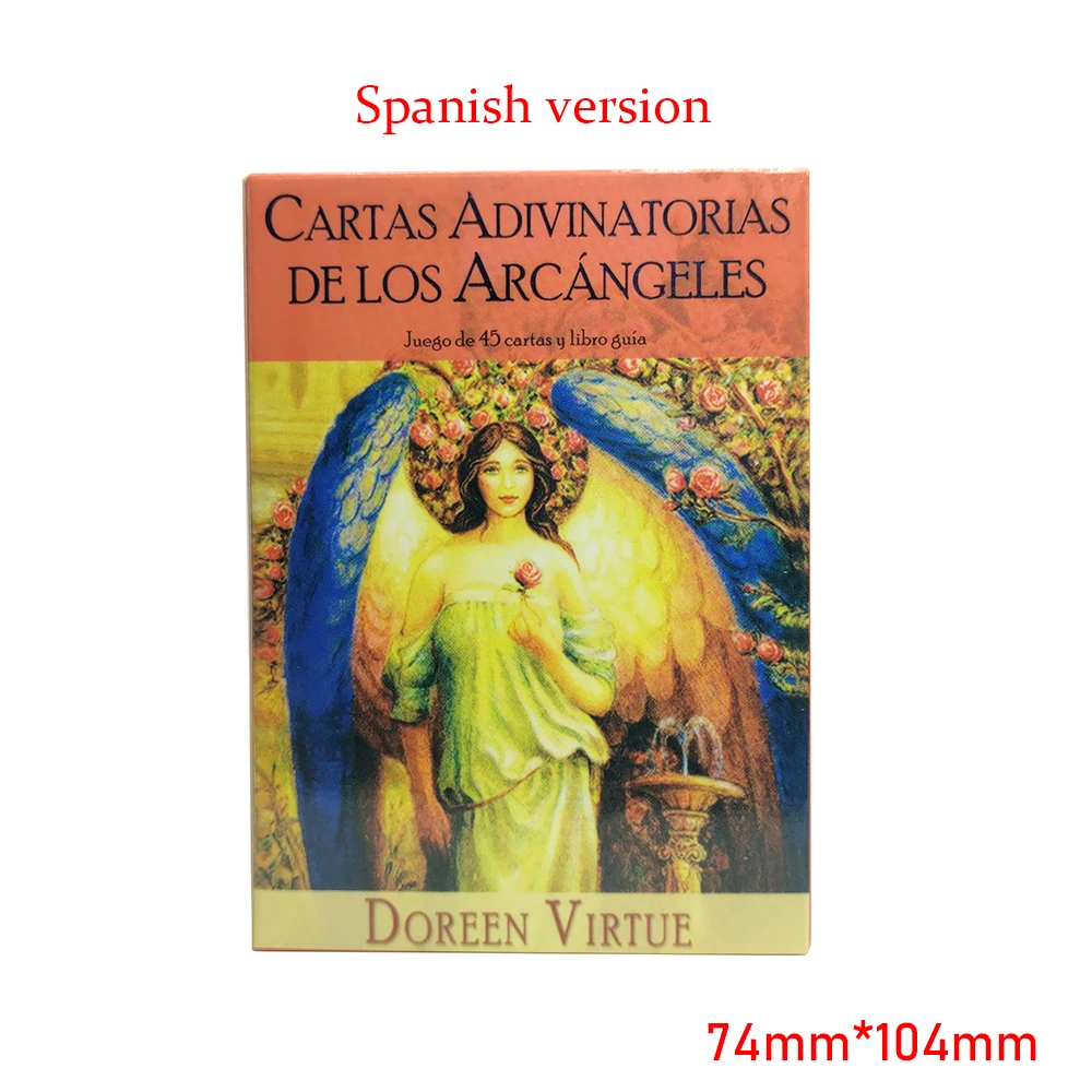 

2022 New Deck Spanish Version Archangel Oracle Cards . Spanish Oracle Cards Tarot Cards For Beginners. Tarot Deck.Oracle Deck