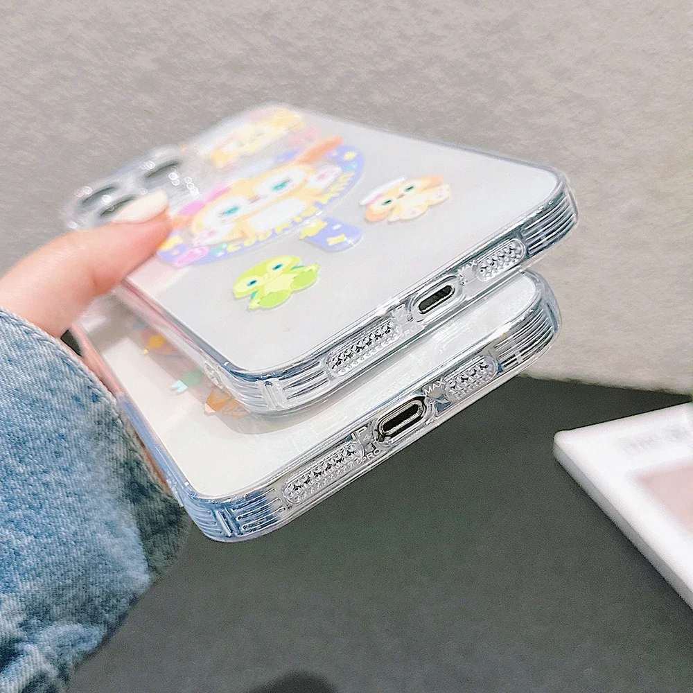 Милый магнитный чехол для телефона C-CookieAnns Gelatoni Magsafe iPhone 16 15 14 13 12 11 8 7 Plus Pro Max X XR XSMax