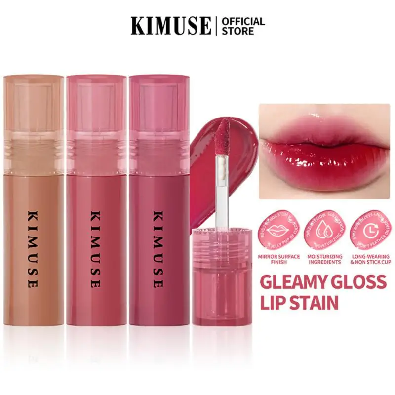 

9 Color Lip Gloss Moisturizing And Moisturizing Mirror Lip Glaze Naturally White And Dry And Makeup And Color-free Lipstick
