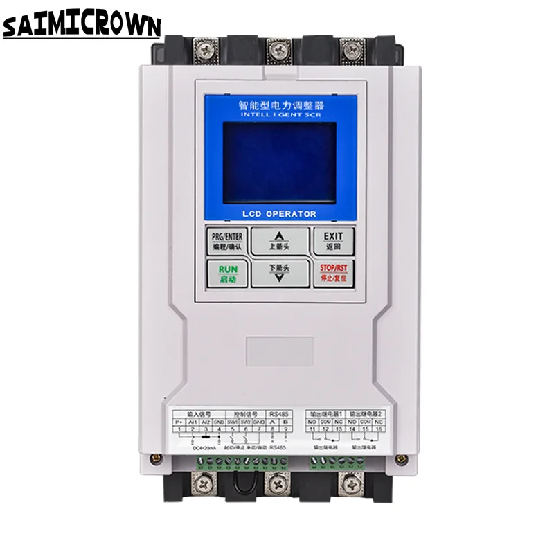 

LSSR Series 3 phase 16KW~90KW SCR High Power Controller Voltage Regulator 4-20ma, 0-10v,1-5v